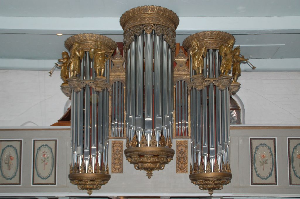 Groß Trebbow, Orgelprospekt