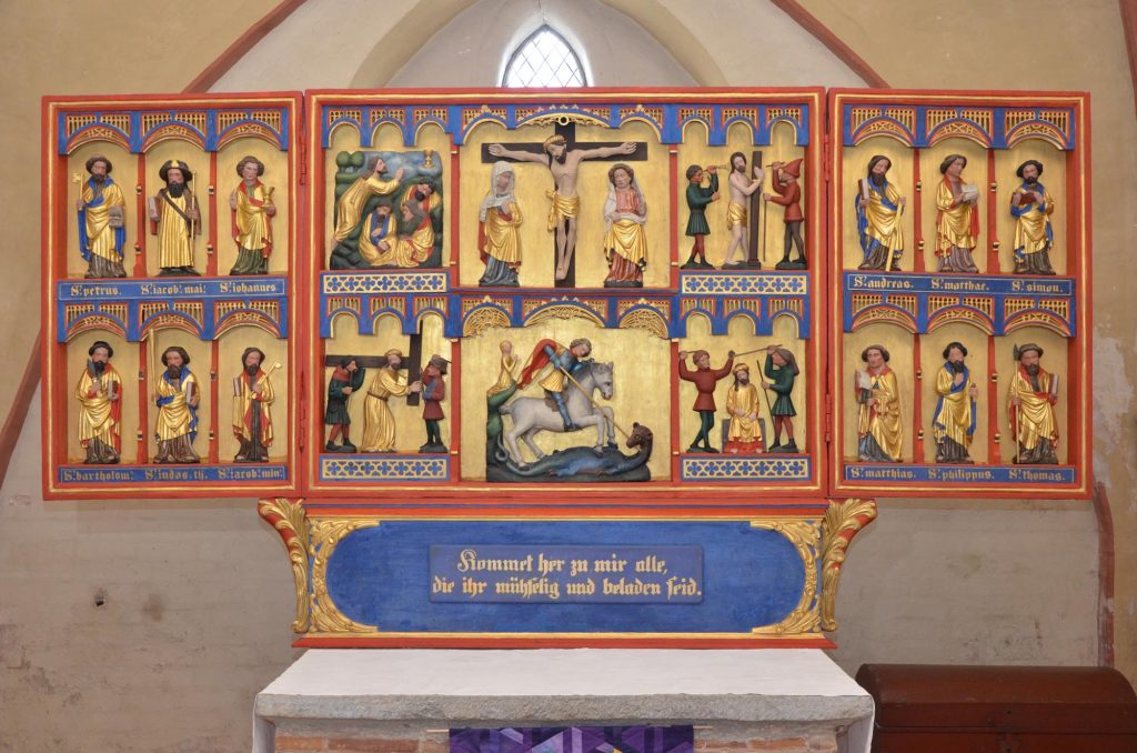 Dorfkirche Kirch Stück, Altar